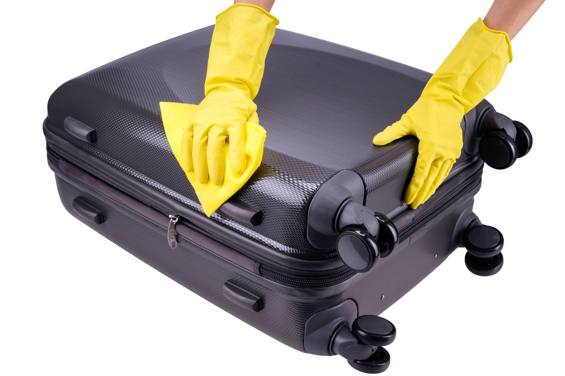 Como limpar uma mala de viagem